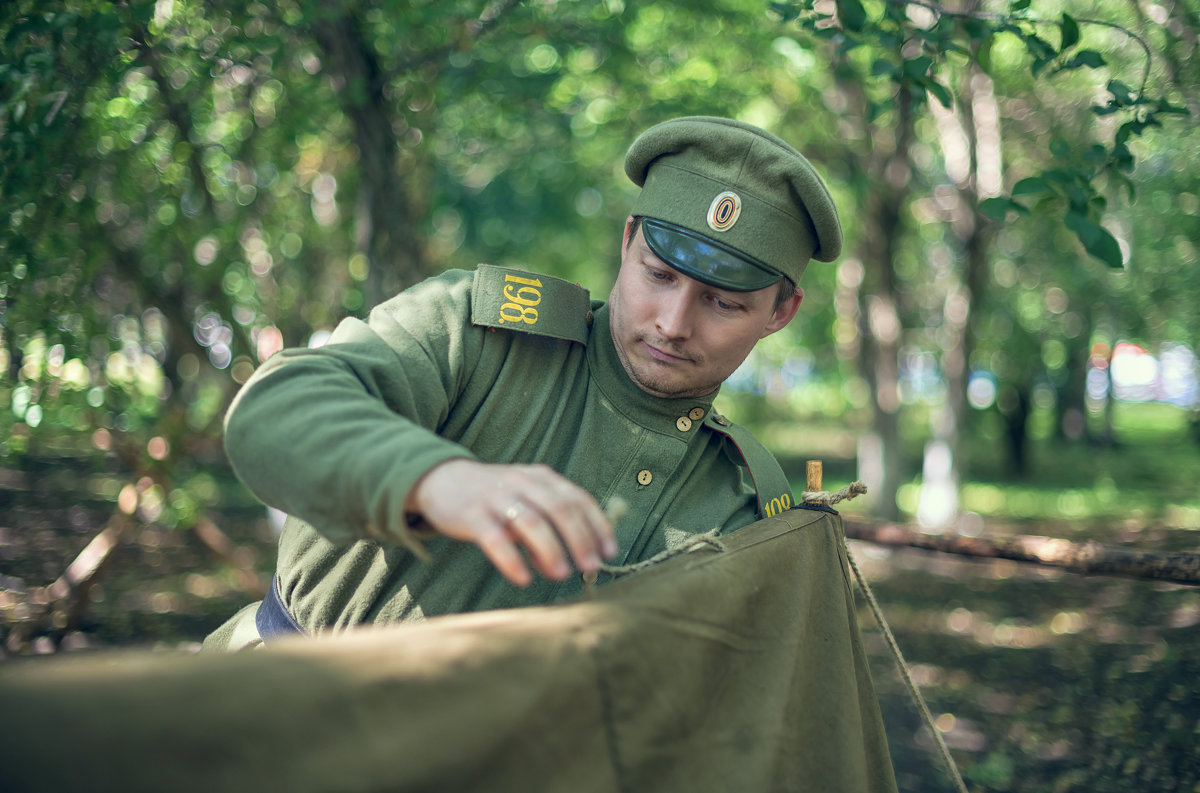 «"Русский фронт" военно историческая реконструкция.». - Игорь Чистяков