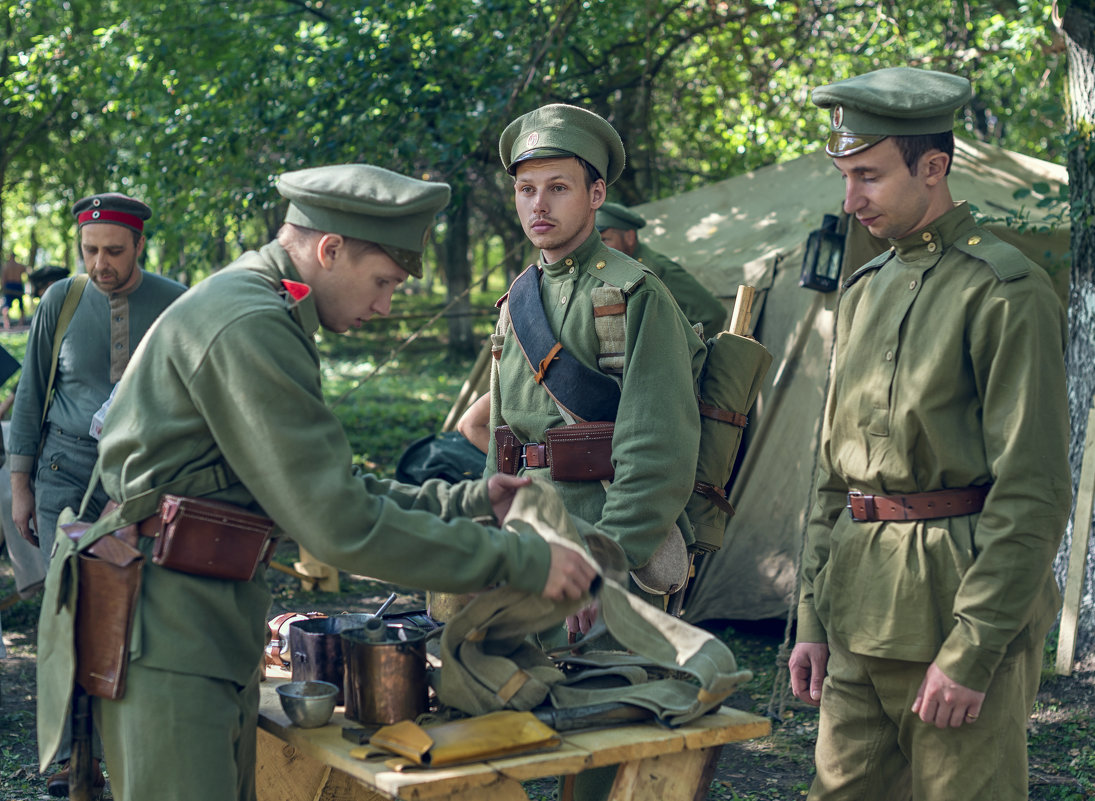 "Русский фронт" военно историческая реконструкция. - Игорь Чистяков