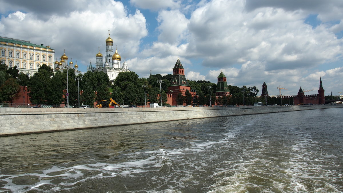 Вид на Кремль с Москвы-реки - Сергей Михальченко