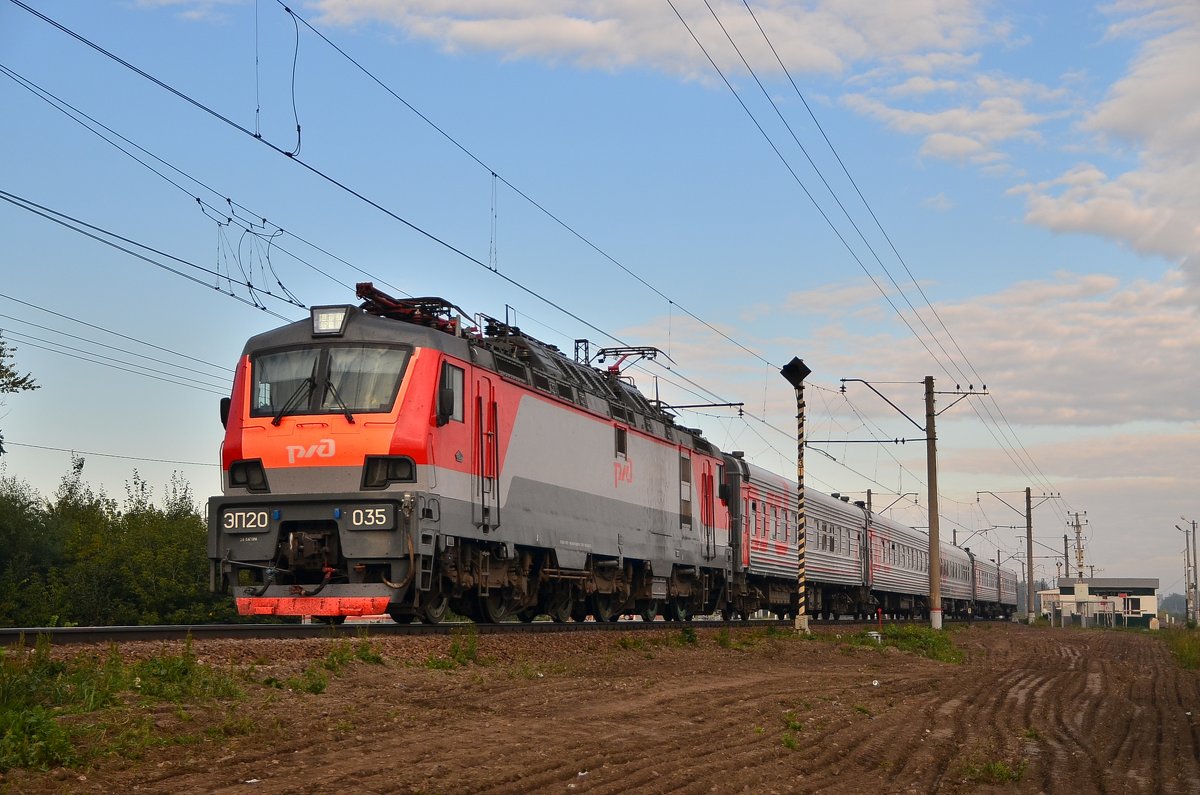 Электровоз ЭП20-035 - Денис Змеев