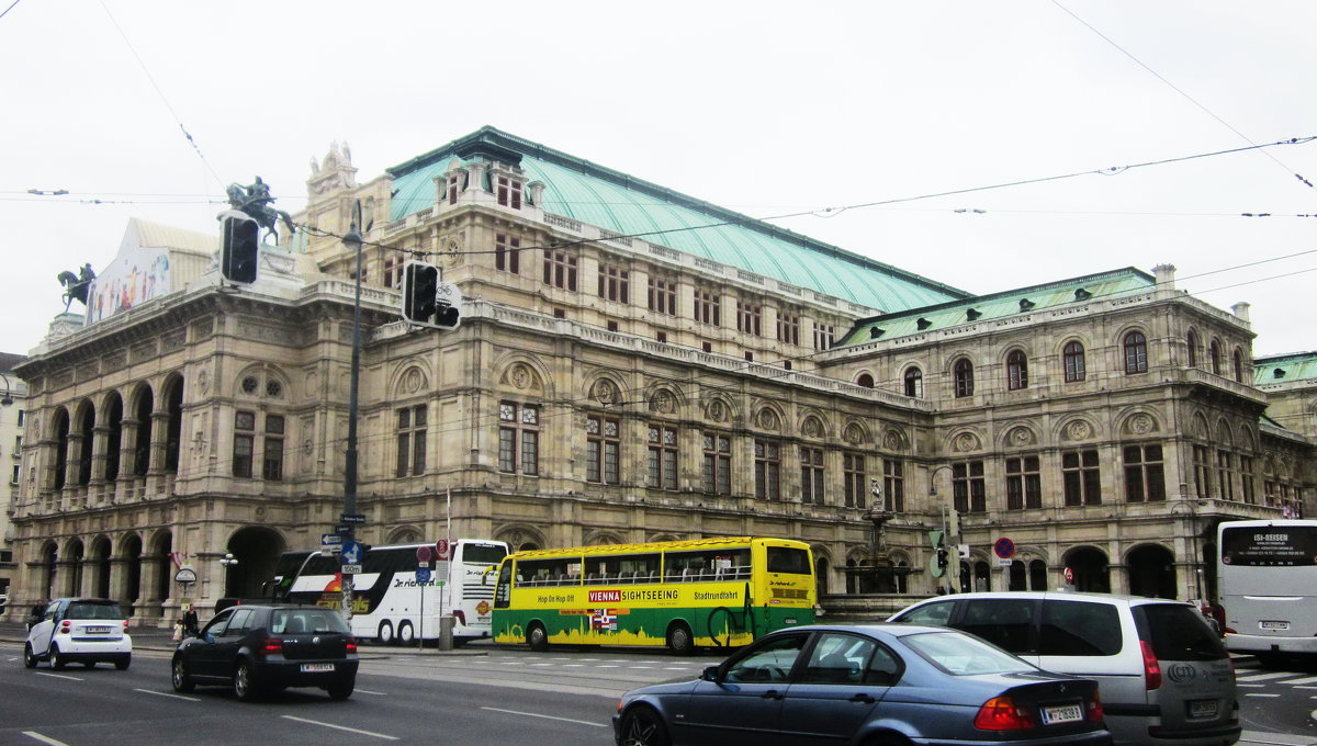 Вена. Здание Венской оперы - татьяна 