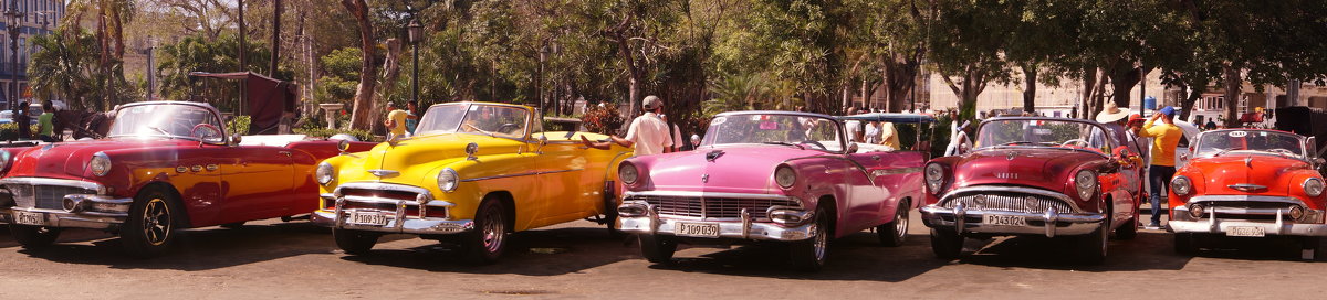 Куба. Яркие машины - Gal` ka