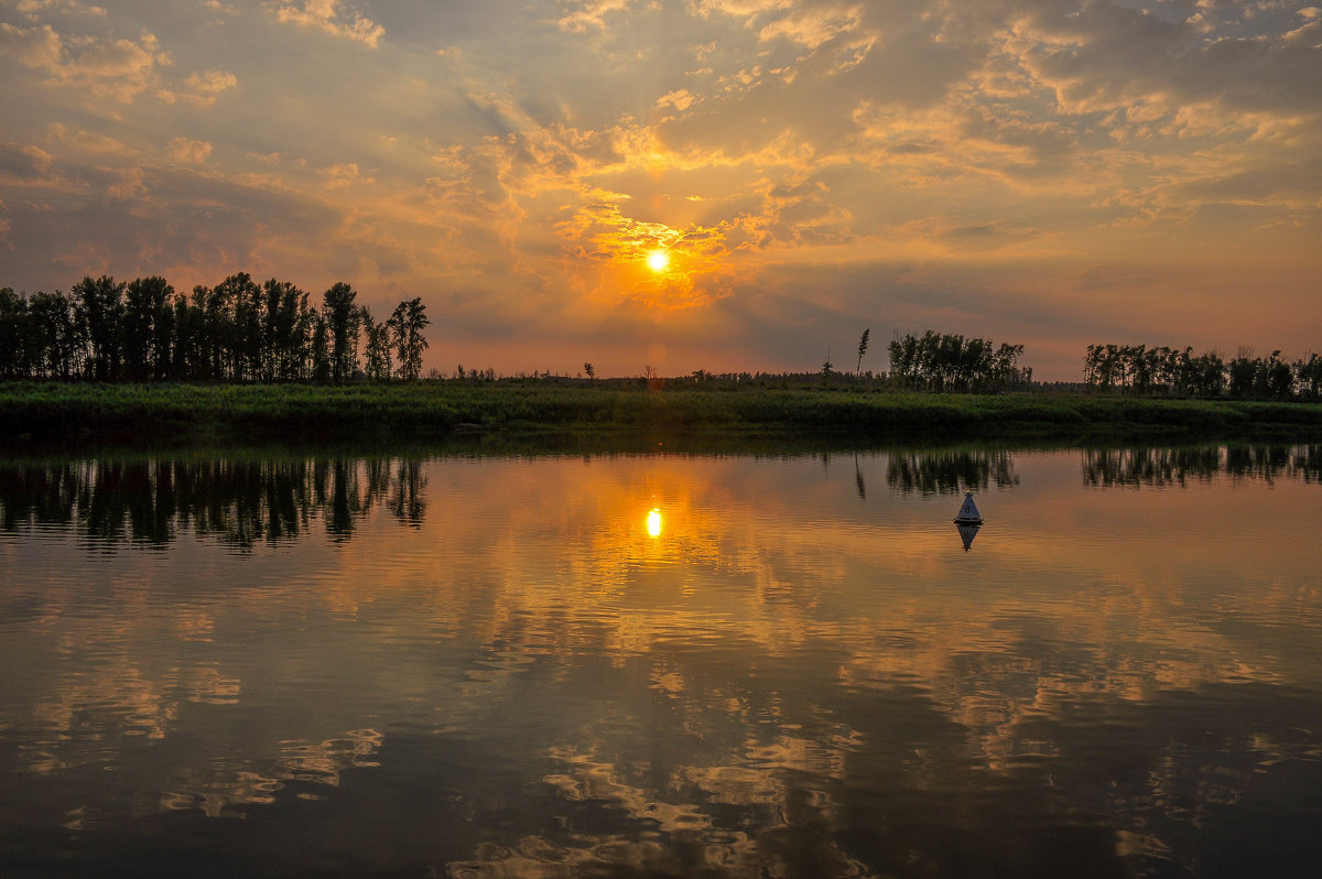 Закат на реке Волге - Сергей Тагиров