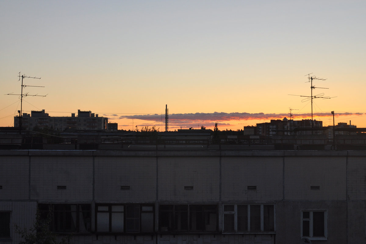 Закат над городскими крышами - Елена Смирнова