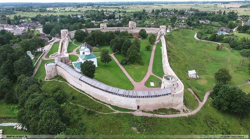 План крепости гдов