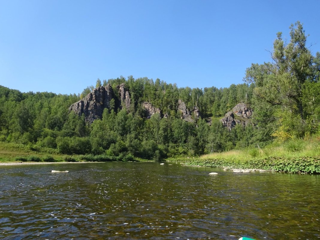 Река Юрюзань сплав фото