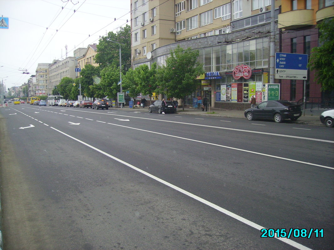 Автодорога   в   Ивано - Франковске - Андрей  Васильевич Коляскин