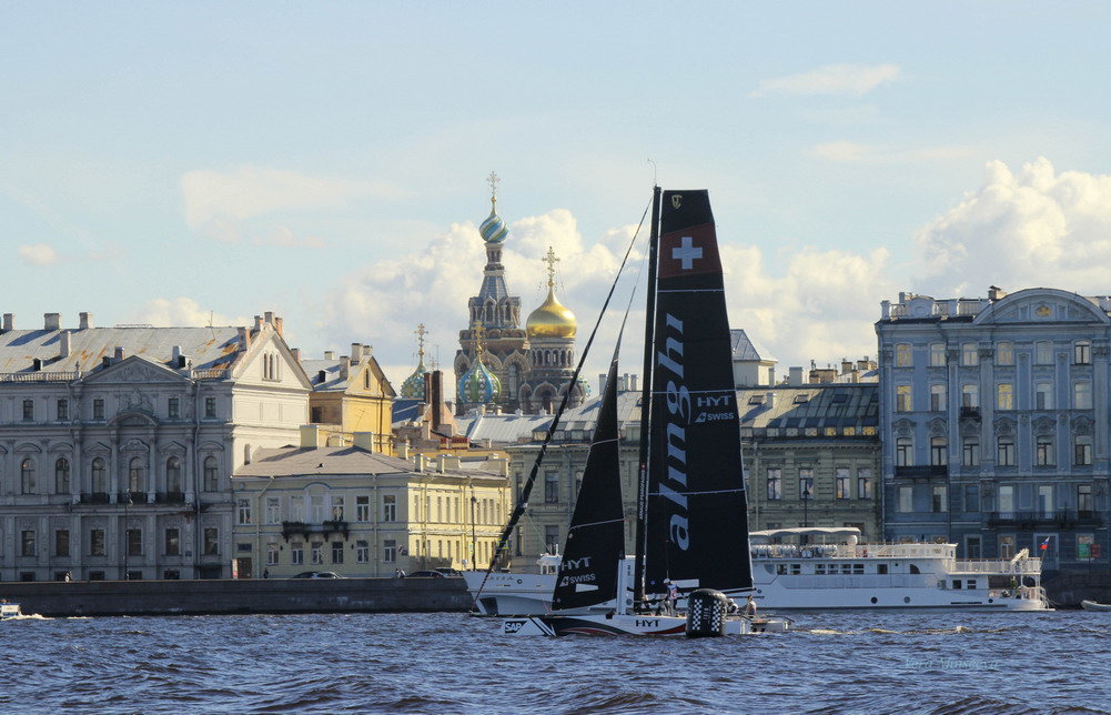 Регата Extreme sailing series - Вера Моисеева