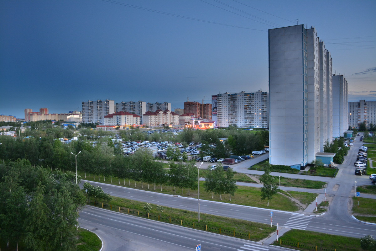 Нижневартовск вид с балкона - Sergey 