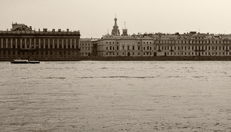 Вид на Санкт-Петербург с Петропавловской крепости - Сергей Sahoganin