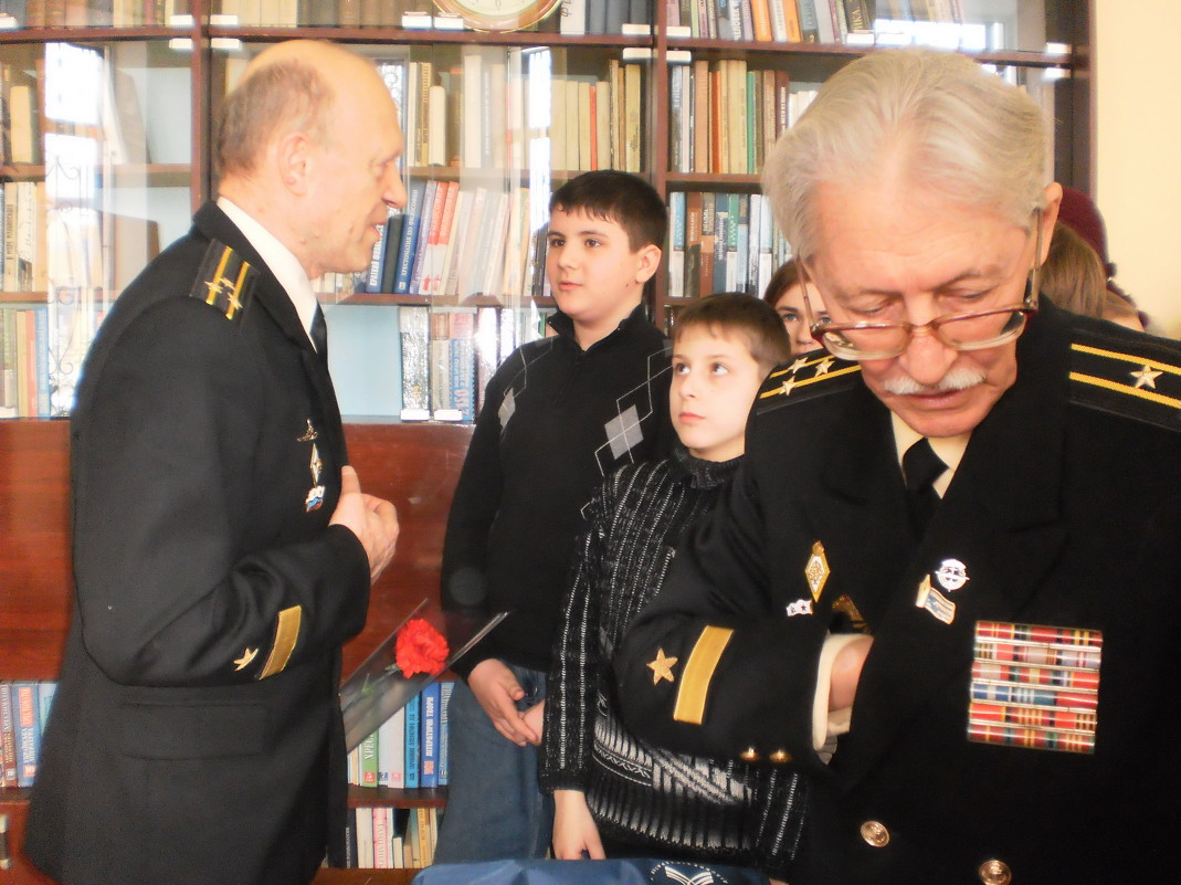 Встреча с ветеранами - Наталья Тимошенко