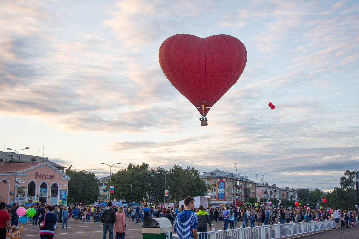 Сердце любимому городу - К Елена 