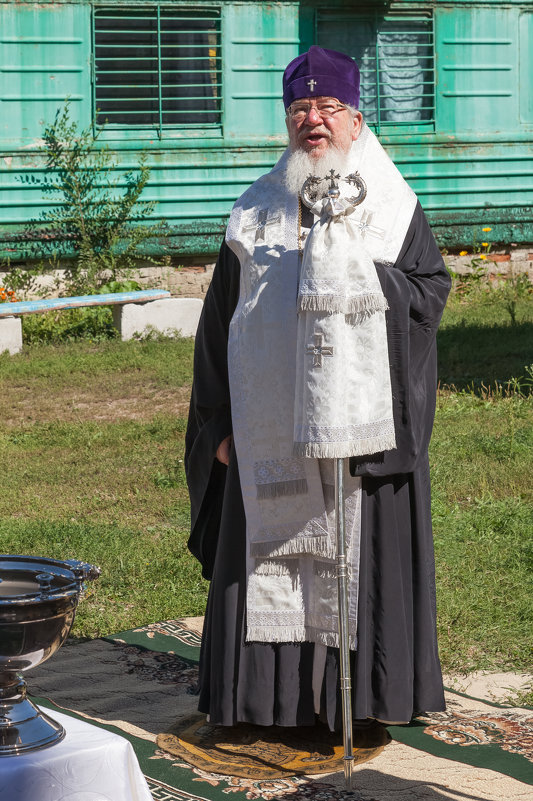 Митрополит Воронежский и Лискинский Сергий Фомин на освящении колоколов в Петропавловском храме - Алексей Шаповалов Стерх