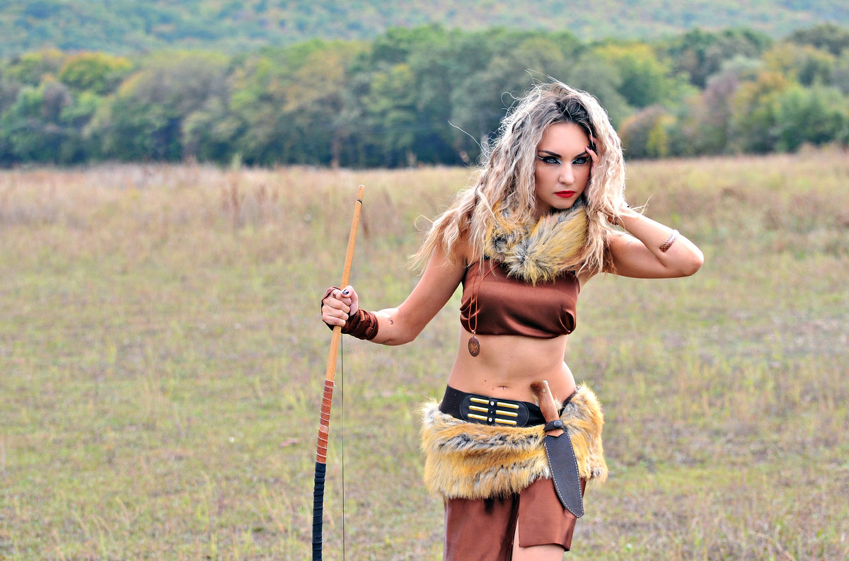 Образ девушки амазонки