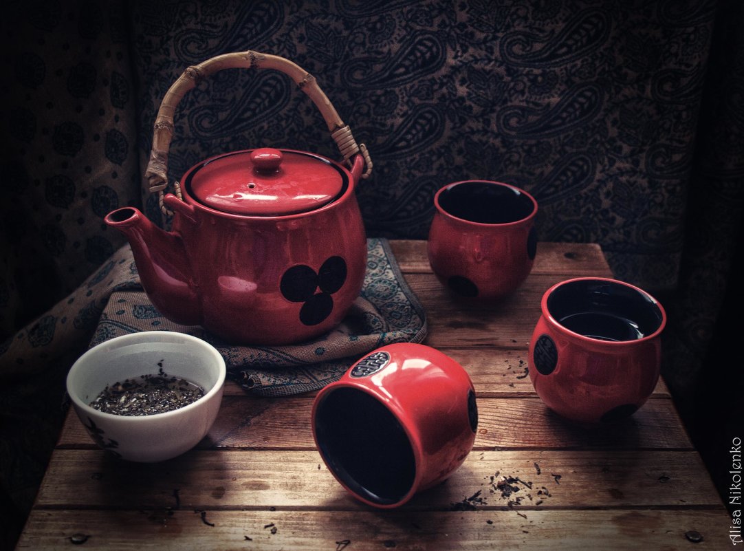 Чай и турецкие огурцы - AlisaNikolenko 
