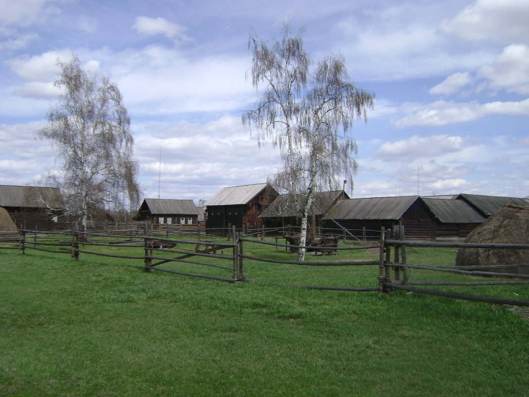 Село Шушенское. Весна - Марина Домосилецкая