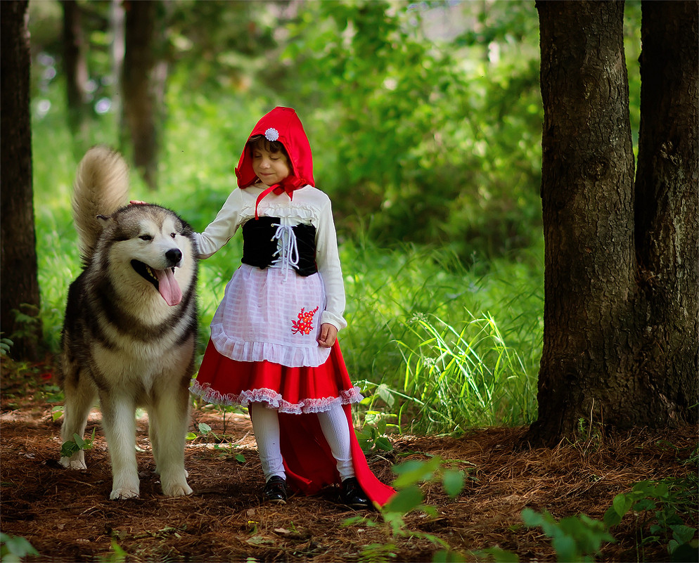 Красная шапочка и серый волк - Юлия Анохина