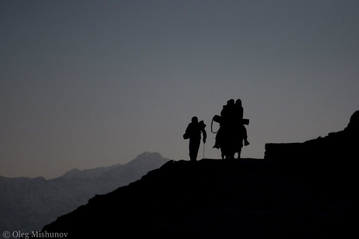 Горная дорога, Гималаи 2012 - Олег Мишунов