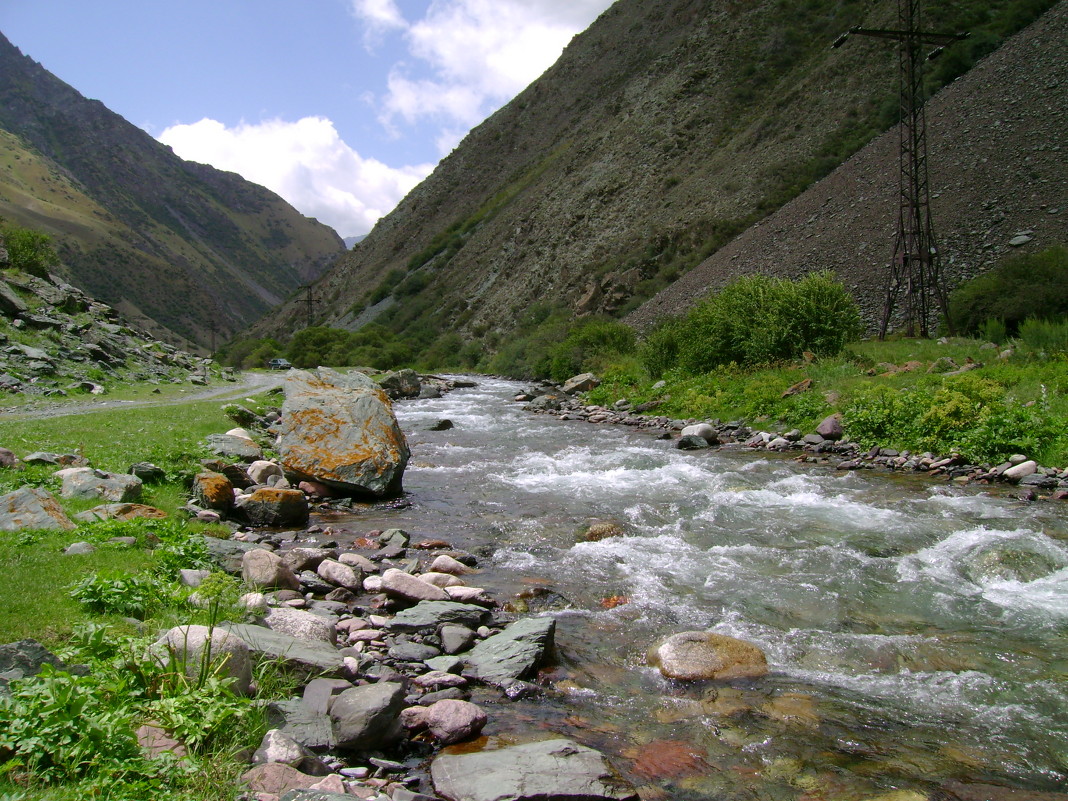 Киргизия.Тянь-Шанские горы - Olga Verkhotina