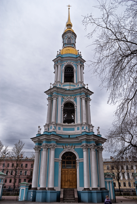 Колокольня Николо-Богоявленского морского собора город Санкт-Петербург - Сергей Sahoganin