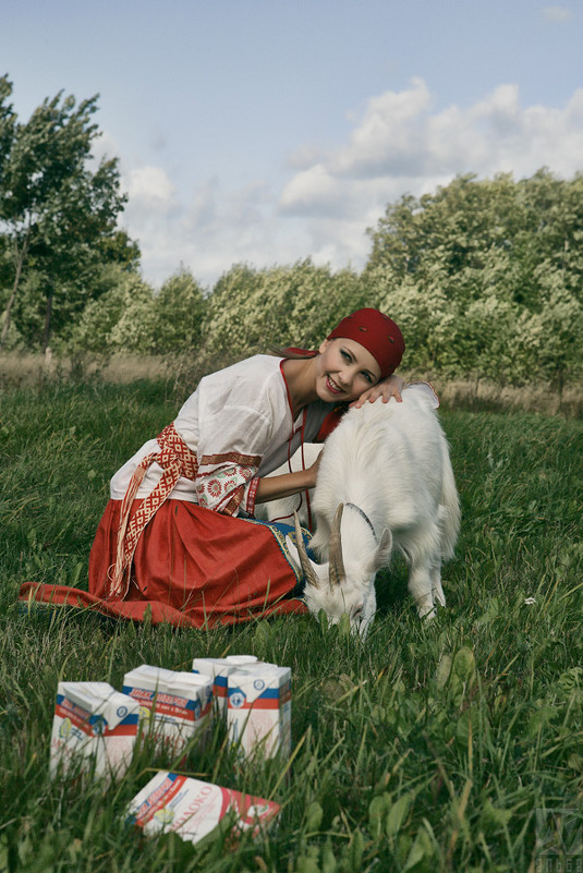 portrait on the skirts of the village - Kirill Alba