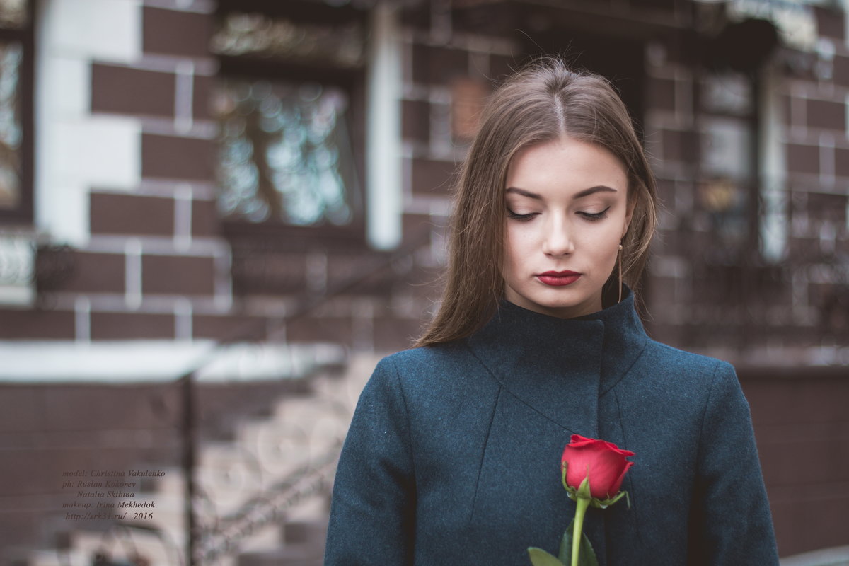 "Autumn rose" - осенняя роза. Фотограф в Белгороде Руслан Кокорев - Руслан Кокорев