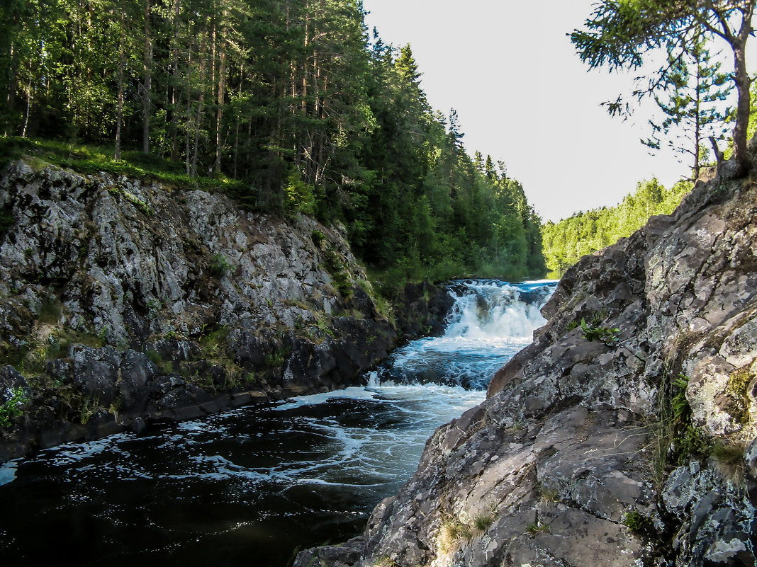 Водопад Кивач. - Владимир Безбородов