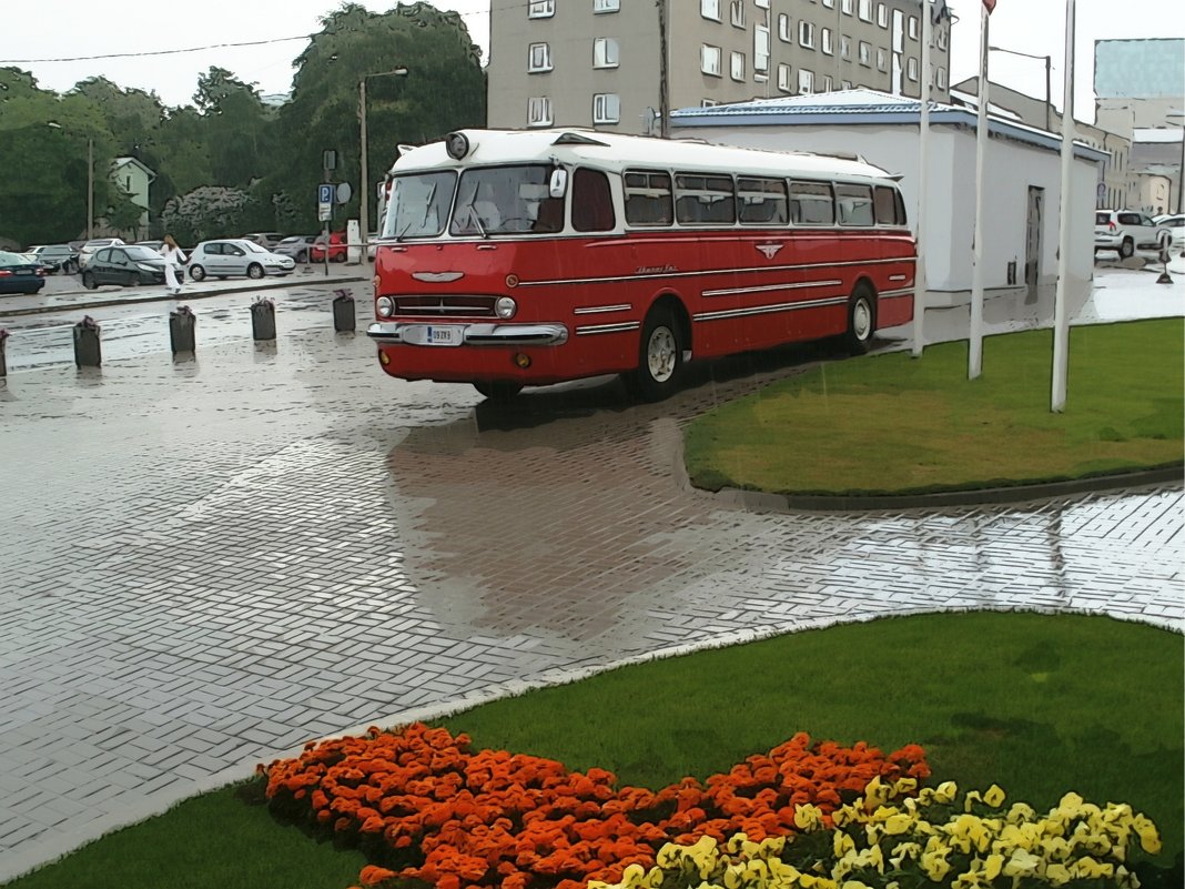 Междугородний автобус Tallinn — Leningrad. - Marina Pavlova