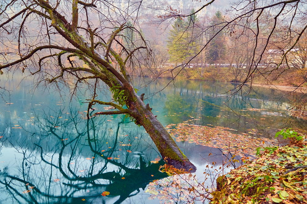 Осень на голубом озере. КБР. - Николай Николенко