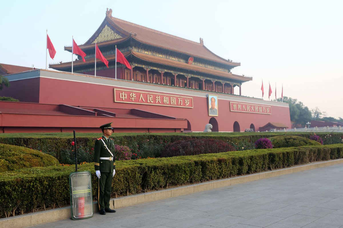 На главной площади Пекина - Виктор 
