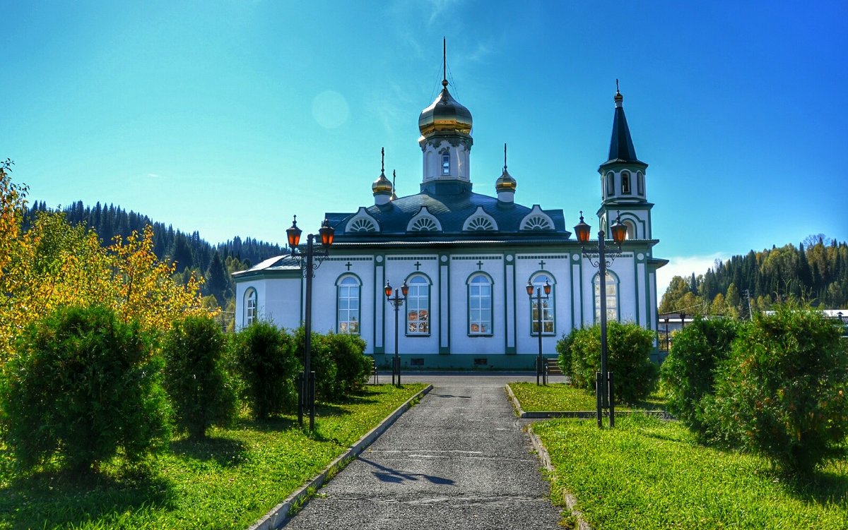 Православный храм в сибирской глубинке - Милешкин Владимир Алексеевич 