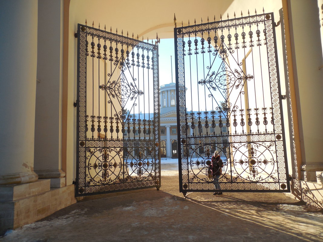 Ворота во дворец Юсупова - Мила 