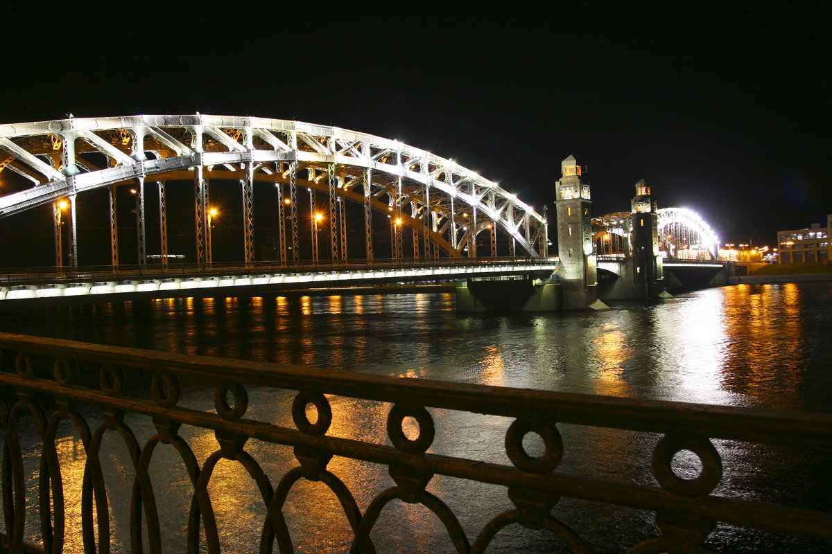 Большеохтинский мост (Императора Петра Великого). Санкт-Петербург - Мария Самохина