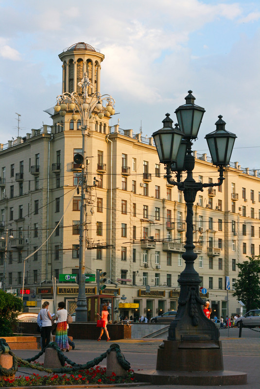 Улицы Москвы.. Пушкинская. - Ирина Негара