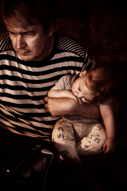 Папа с сыном - Кристина Красникова