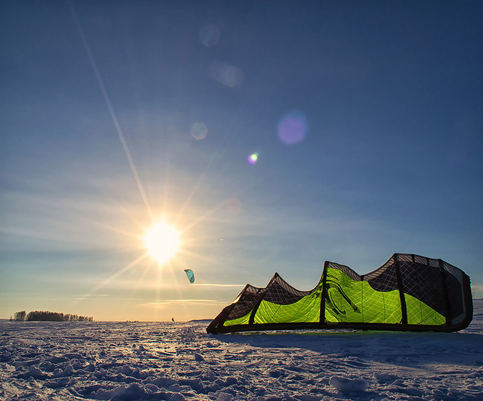 Snowkiting. Kemerovo. Siberia. - Александр 