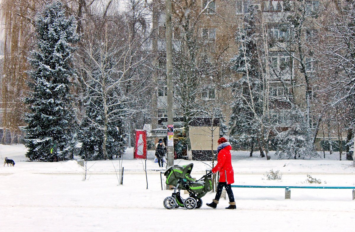 Зимние городские зарисовки. - Валентина ツ ღ✿ღ