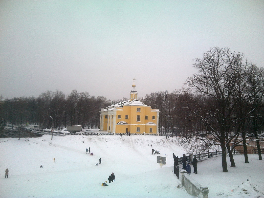 Пейзаж с Ильинской церковью - Tarka 