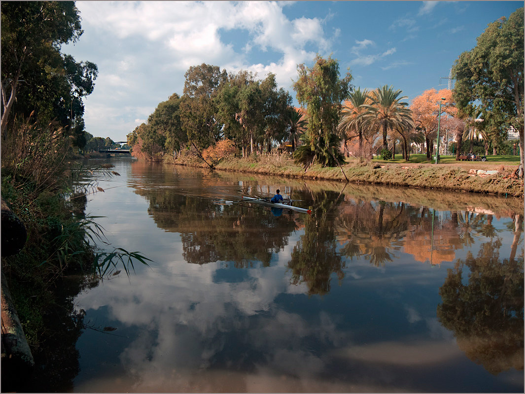 Река Яркон - 2, Израиль. - Lmark 