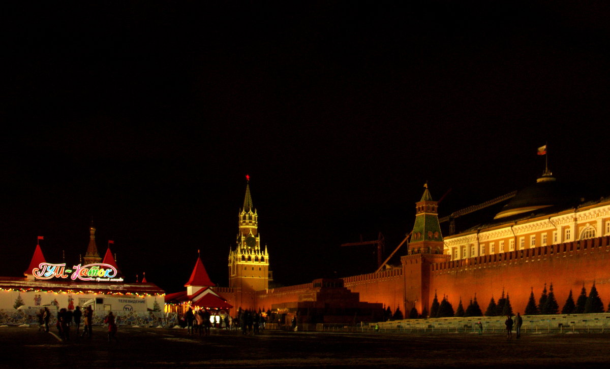 Красная площадь в новогоднем убранстве - Александра 