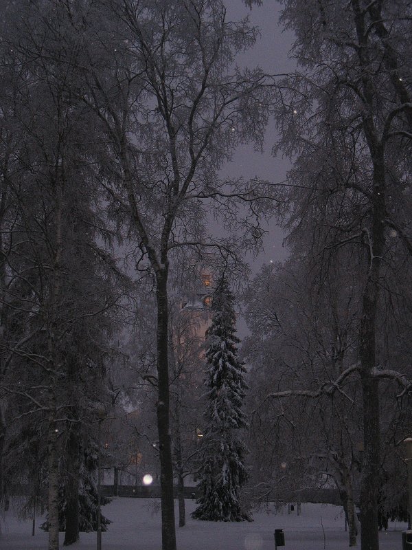 Куопио. Парк имени Снелльмана. Лютеранский Кафедральный Собор - Елена Павлова (Смолова)