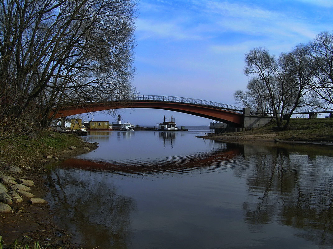 Мост через Стрельнинский канал. - Владимир Ильич Батарин
