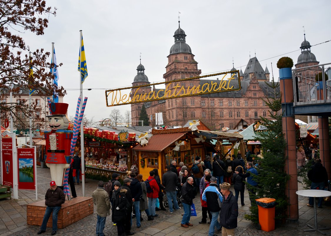Weihnachtsmarkt, Aschaffenburg, 12\\2016 - Olga Chertanovskaya