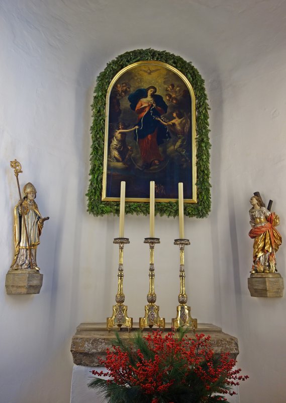 Икона святой Марии, развязывающеи узелки - Galina Dzubina