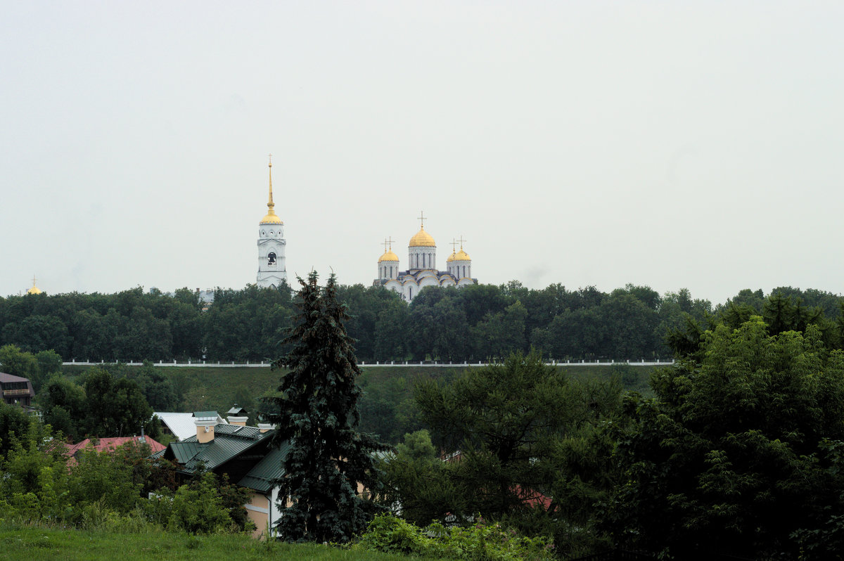 Вид на Успенский собор со стороны Золотых ворот - Сергей Владимирович Егоров