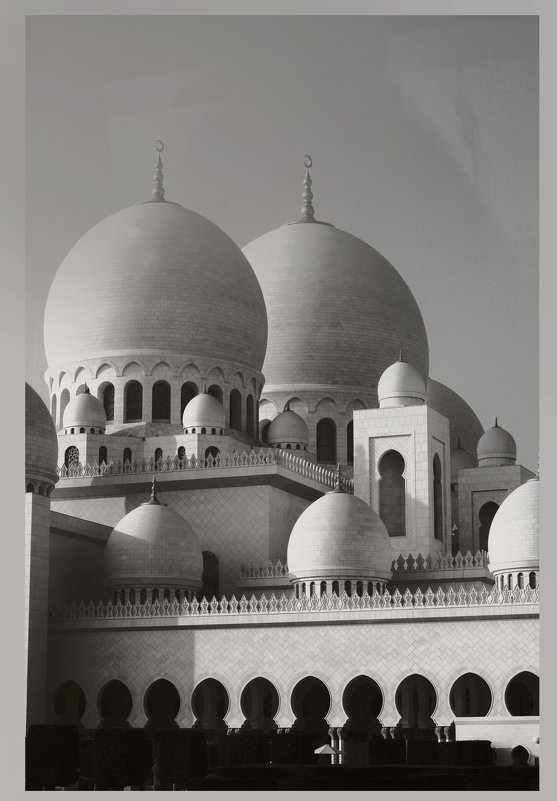 Мечеть в Абу-Даби. - Валентина Лазаренко