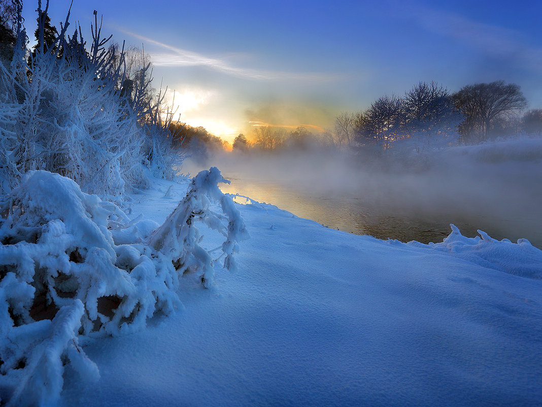 Морозный закат января...3 - Андрей Войцехов