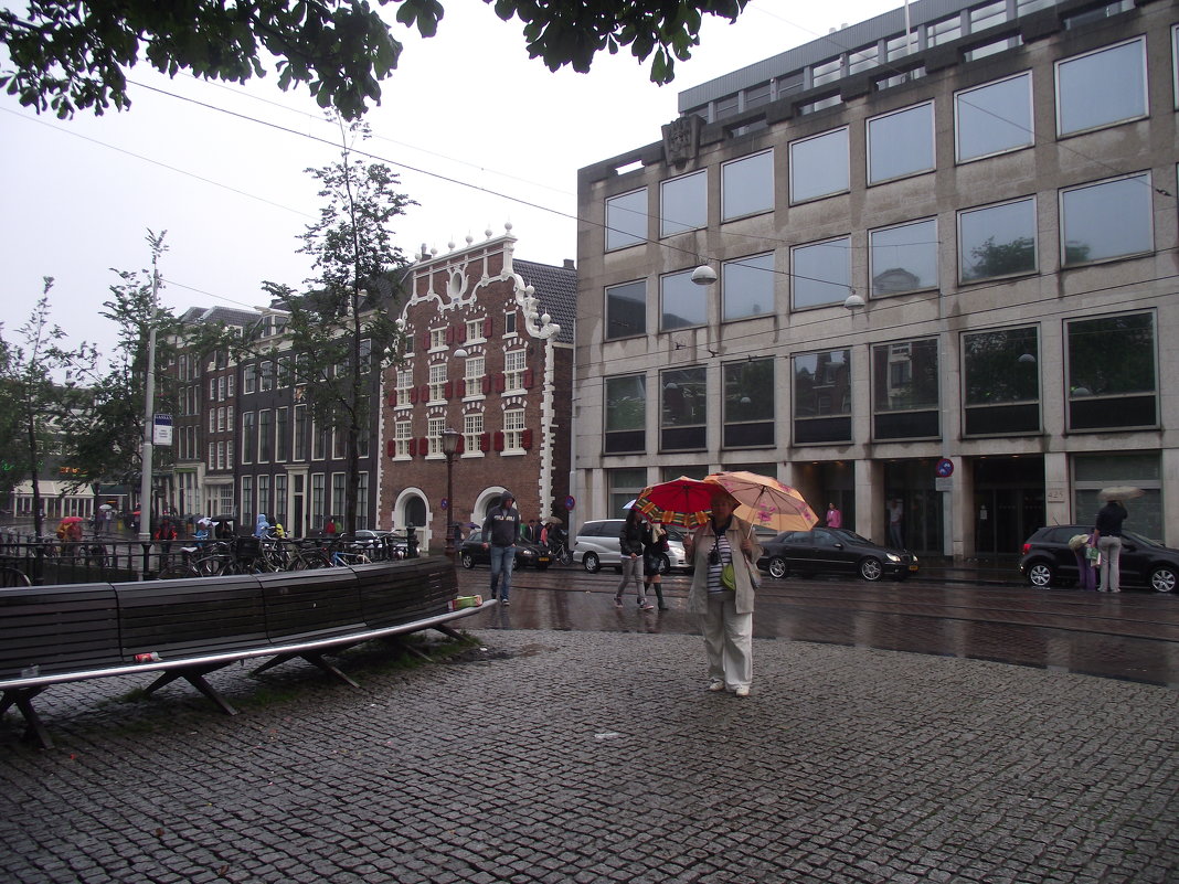 Амстердам. Под дождем. - шубнякова 