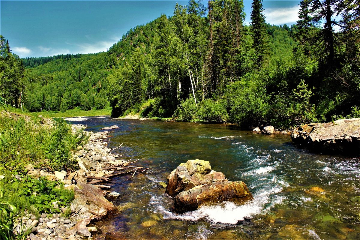 Горные реки Кузнецкого Алатау