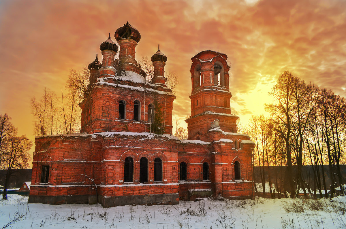 Церковь Николая Чудотворца 1907г. - Наталья Золотарева